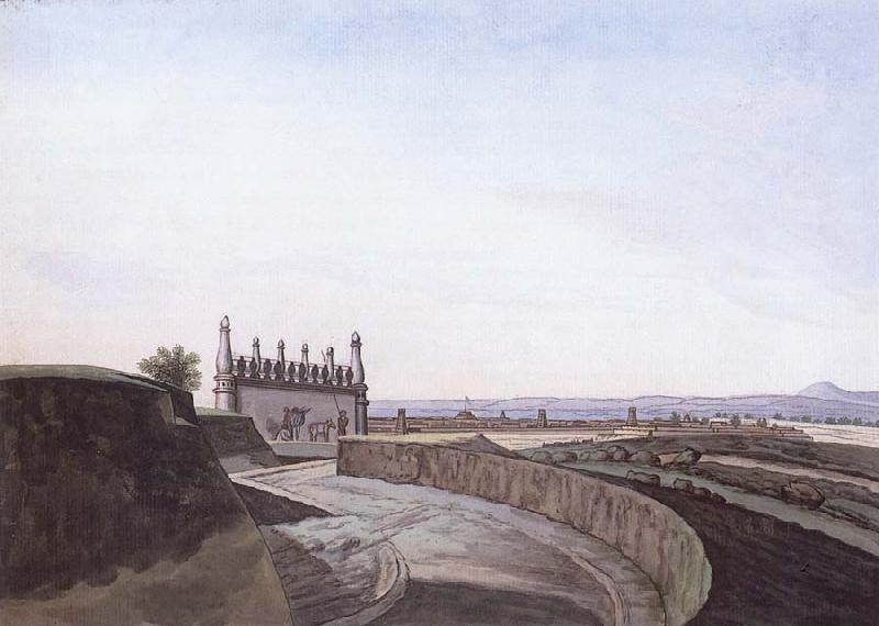Robert Home Distant View of Seringapatam from Meadow-s Redoubt oil painting image